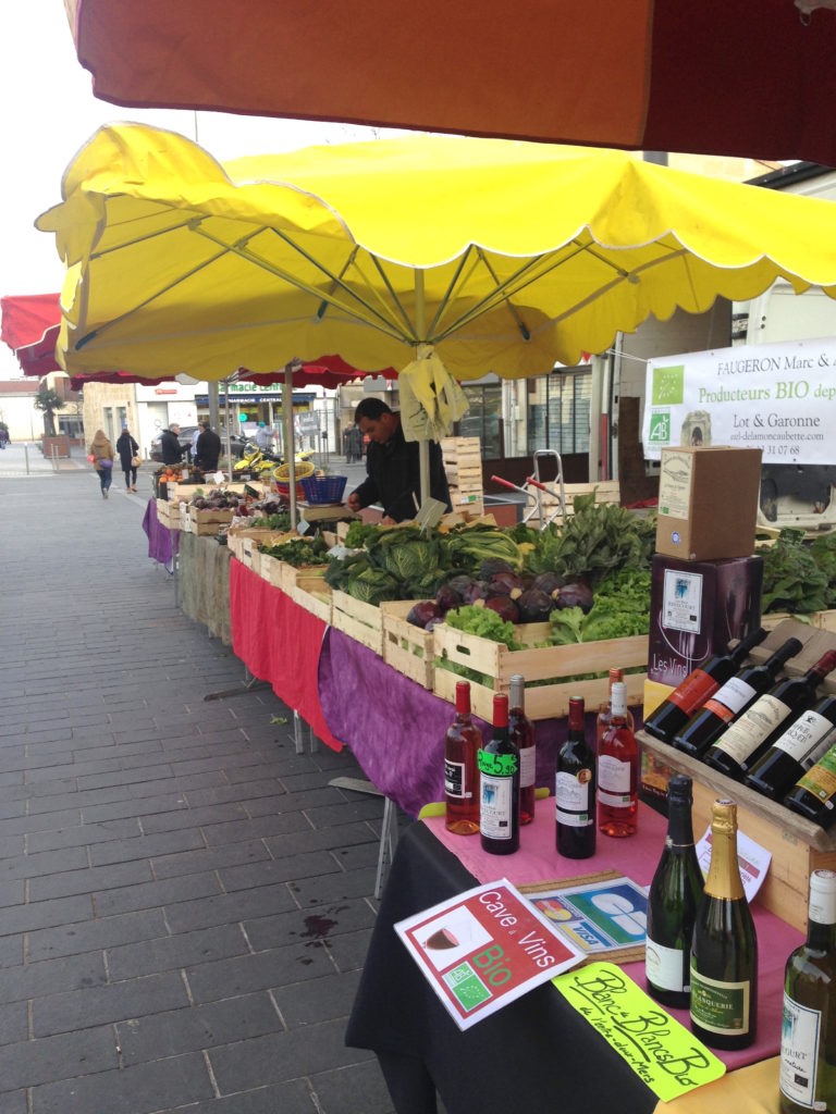 Marché bio pessac