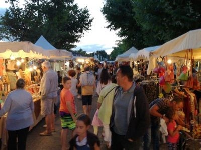 marché nocturne lanton