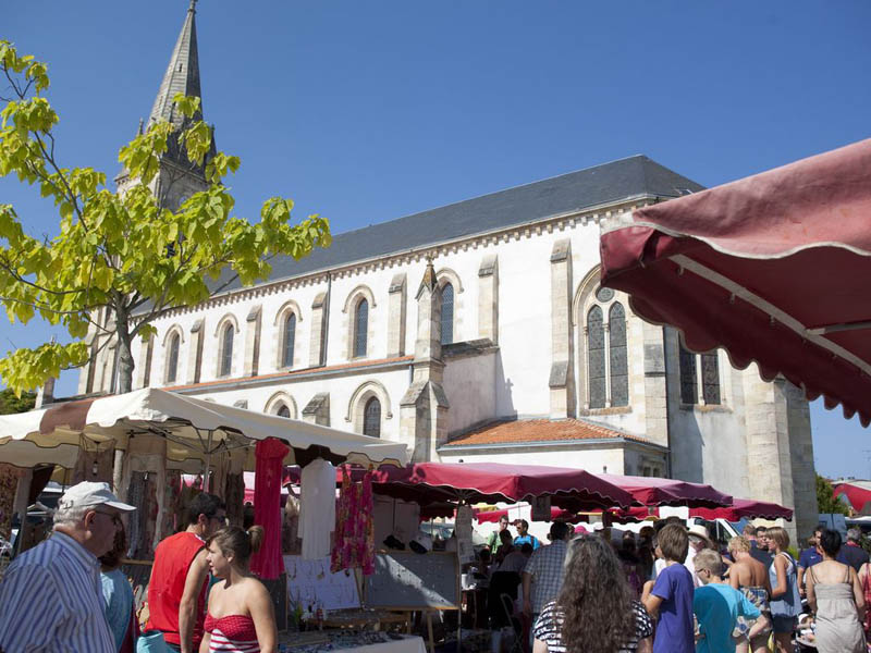 Marché Hourtin centre-ville